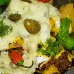 MONTAÑA DE NACHOS