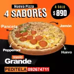 PIZZETA 4 SABORES