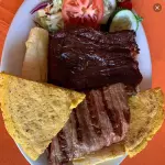 Plato combinado  Oreada/ Carne Asada