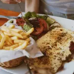 Milanesa al plato