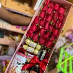 Caja de rosas