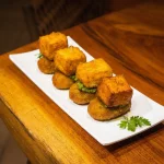 CROQUETA DE FRANGO C/ QUEIJO COALHO