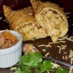 Pastel de Strogonoff de Frango