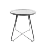 Mesa ratona auxiliar Asia Blanco