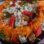 Avocado/Crunch Nashi