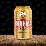 Brahma 0.0 350ml lata