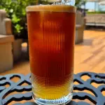 Espresso gin tonic