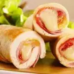Arrollado de pollo