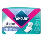 PROTECTORES NOSOTRAS DIARIOS LARGOS