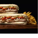 2 Choripanes c/papas