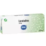 LORATADINA 10MG CAJA X 10 TABLETAS