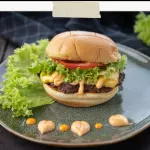 Vegetable Beef Burger