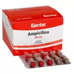 AMPICILINA 500 MG 100 CAPSULAS