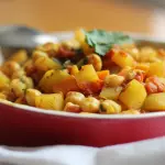 Grão de bico ao curry