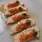 SASHIMI COM MOLHO DO CHEFE