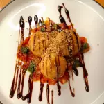Polpetta ricota prosciutto