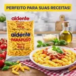 Macarrão aldente parafuso 40g