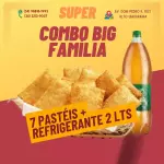 Combo Big Familia + refri 2Lts