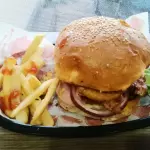 Hamburguesa guacamol