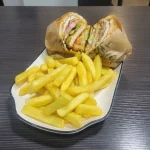 Hamburguesa Especial + Papas