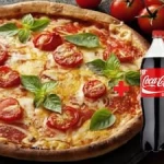Pizza gigante + Coca-Cola 2L