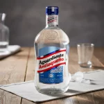 Botella de aguardiente antioqueño