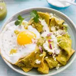 Chilaquiles con huevo