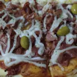 Pizza Calabresa Com Catupiry P