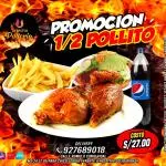 MEDIO POLLO -DELIVERY GRATIS
