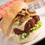 Hamburguesa champiñones