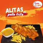 Alitas mostaza miel