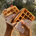 Sándwiches de waffles
