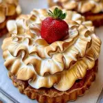 Torta individual morango