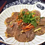 凉拌牛腱子 carne de res