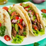 taco de carne