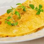 Omelete Com Queijo