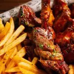 Alitas de Pollo Ahumadas