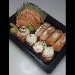 Combo Salmão - 12 Pçs Maçaricado