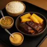 Costela com Mandioca