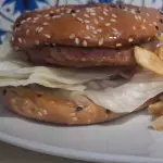 Hamburguesa sencilla
