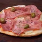 Jamón y provolone