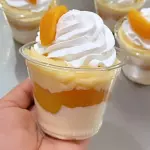 Mini copo pêssego