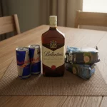 COMBO BALLANTINES+ GELO+ RED BULL