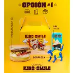 Cajita Q2 Kids Smile Hamburguesa