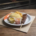 Espetinho completo de picanha