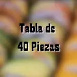 Tabla de 40 Piezas