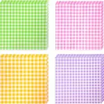 Papel Antigrasa Estampado Cuadros
