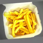 Meia porção de fritas