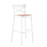 Banqueta Cross PP Blanco