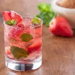 Mojito tradicional de fresa